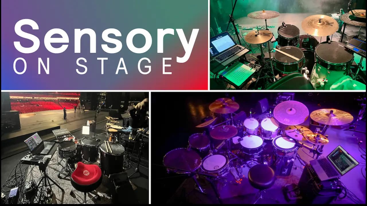 Brett Reeds stage setup