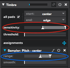A screenshot of the Chill Slag controllers