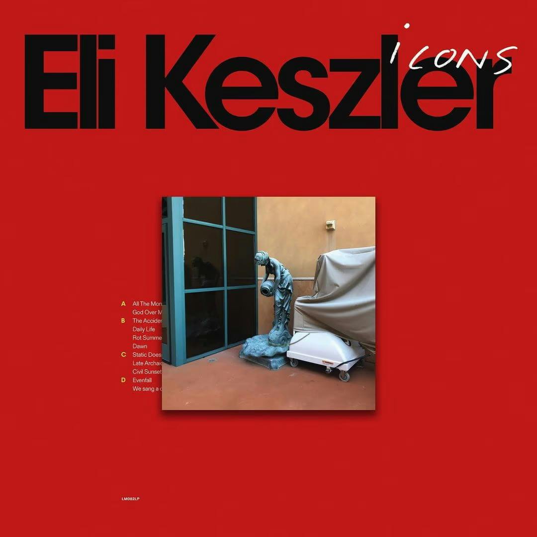 The album cover for Icons by Eli Keszler