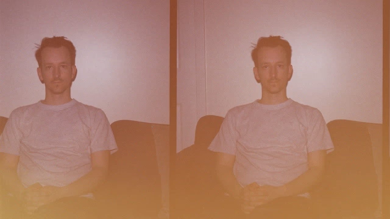 a doubled, washed out photo of Benjamin Louis Brody