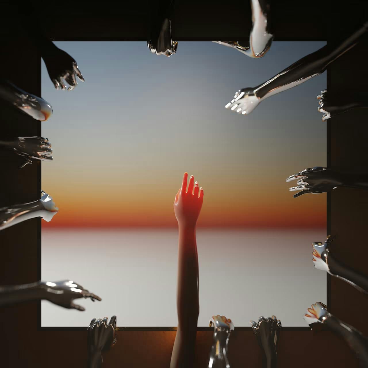 The album cover for 'Frames'