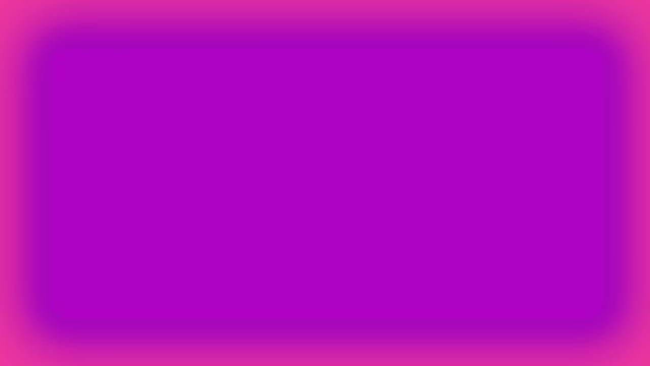 An image of a bright purple rectangle with a soft glow on a background of bright pink