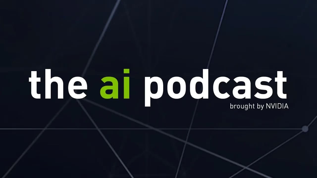 The NVIDIA AI Podcast logo